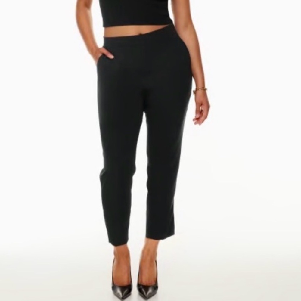 Babaton Conan Black Straight-Leg Dress Pants Size 2
